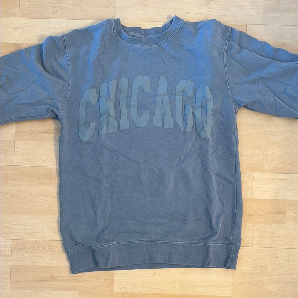 Blue Chicago women's Sweater